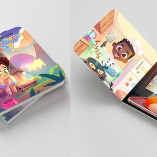 Two First Edition Board Books - Everything Is Gonna Be Okay & Time To Eat