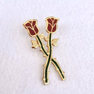 Roses Enamel Pin