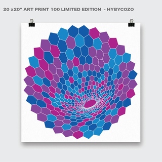 HYBYCOZO ARTPRINT 20 x 20