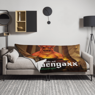 Limited Edition Gyzaengaxx Sherpa Blanket - 60″ × 80″