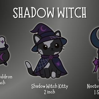 Shadow Witch Pin Set