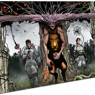 The Arks Polyptych - First Panel A5 Print