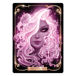 Metal Card: Veiled Aphrodite Nightburn