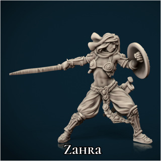Nythalasian Light Infantry Soldier Zahra