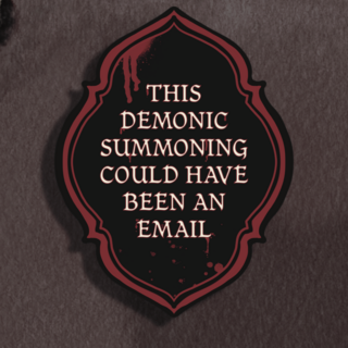 Demonic summoning : Sticker