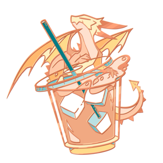 Iced Coffee Dragon