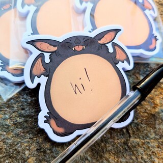 BATPACKS - Fat Bat Memo Pad