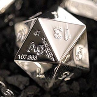 Silver Plated D20