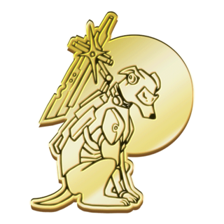 1.5" Enamel Pin - Reflection