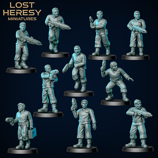 Away Team Red Crewmen