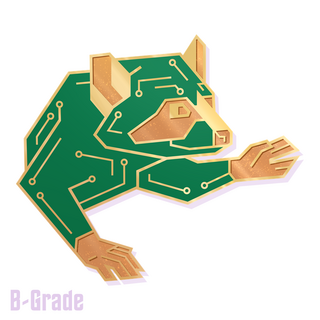 B-Grade Stack Enamel Pin