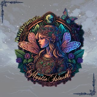 Mystic Island Holographic Sticker