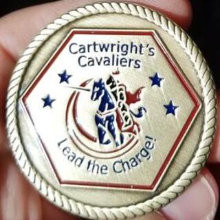 Cartwright's Cavaliers Challenge Coin