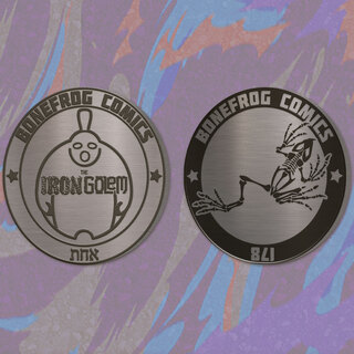 Bonefrog/Golem Challenge Coin