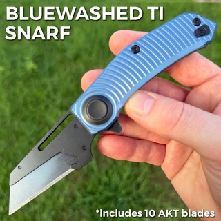 Bluewashed Titanium Snarf
