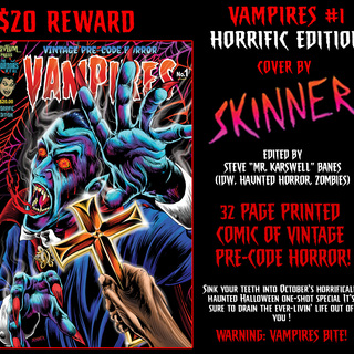 VAMPIRES #1 Cover C SKINNER (imported via Kickstarter)