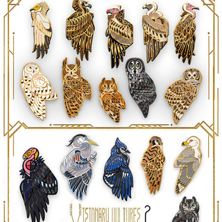 All Pins Set - Visionary Vultures 2