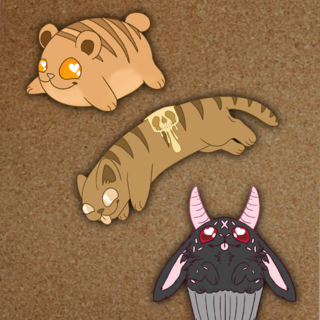 Perished Plushie Pin