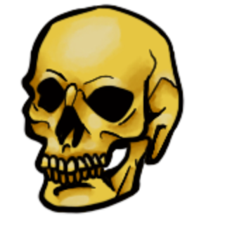 Demi-Lich Enamel Pin