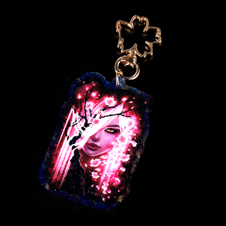 Acrylic Charm: Veiled Magu Nightglow