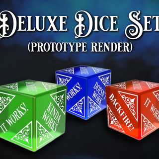 The Shivers Deluxe Crystal Dice Set