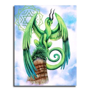 The Heart Chakra 8.5 x 11 Print