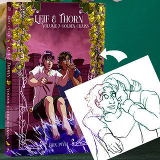 Extra signed/sketched copy of Volume 7 (softcover)