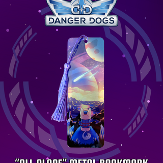 Special Edition Metal Bookmark "Alone in Space"
