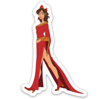 "Ruby Witch" Sticker*