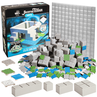 Monster Adventure Terrain 173pc Painted Core Building Set