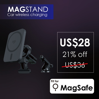 EGO MagStand wireless Car Charger