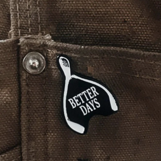 Wishing for Better Days Pin