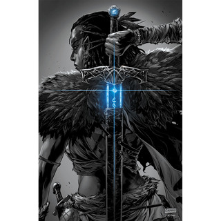 NIOBE VOL. 2 #1 Caanan White Blade Homage Spot Color Metal