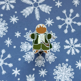 Potato Bestie Gingerbread Enamel Pin
