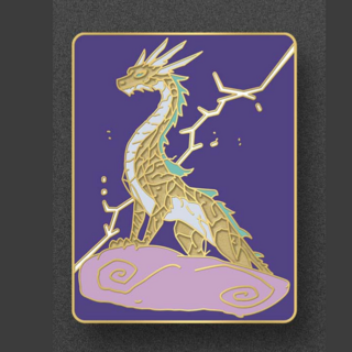 Light Dragon Pin