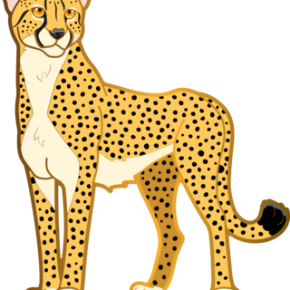 Big Cat Pin: Cheetah