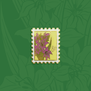 August Birth Flower: Gladiolus Pin