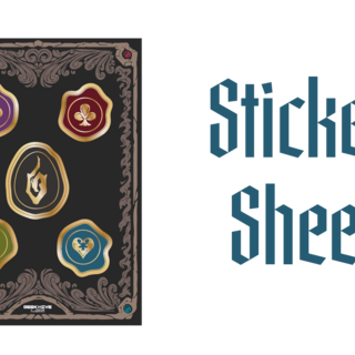 Aetas Draconis Sticker Sheet