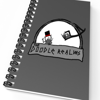 Doodle Realms Sketch Book