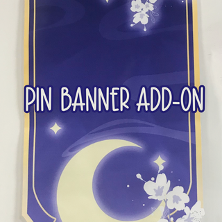 Moon Flower Pin Banner