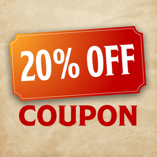 YOUR COUPON - 20% OFF