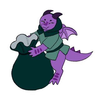 Kobold Plush (Purple)