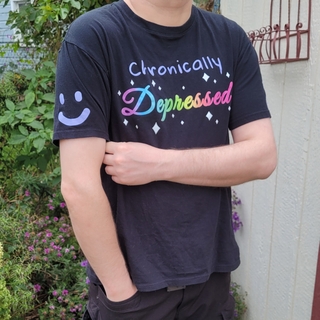 Chronically Depressed Shirt Large