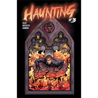 HAUNTING #3 - "Deacon Stained-glass" Cvr D*