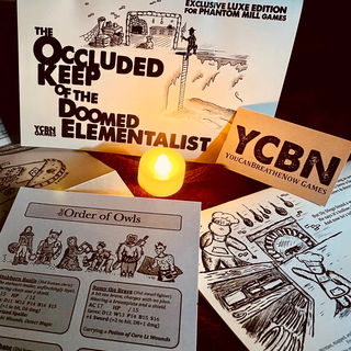 The Occluded Keep of the Doomed Elementalist Print & PDF