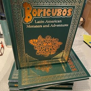Deluxe Boricubos Latin American Monsters & Adventures hardcover