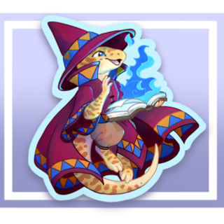 Vinyl Sticker - Sku the Lizard