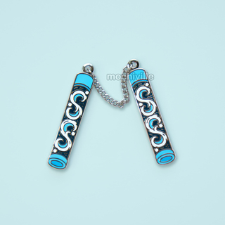 Tidal Wave Nunchucks Pin