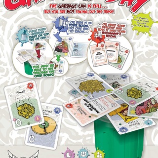 Garbage Day Dexterity Card Game