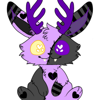Jackalope plushie